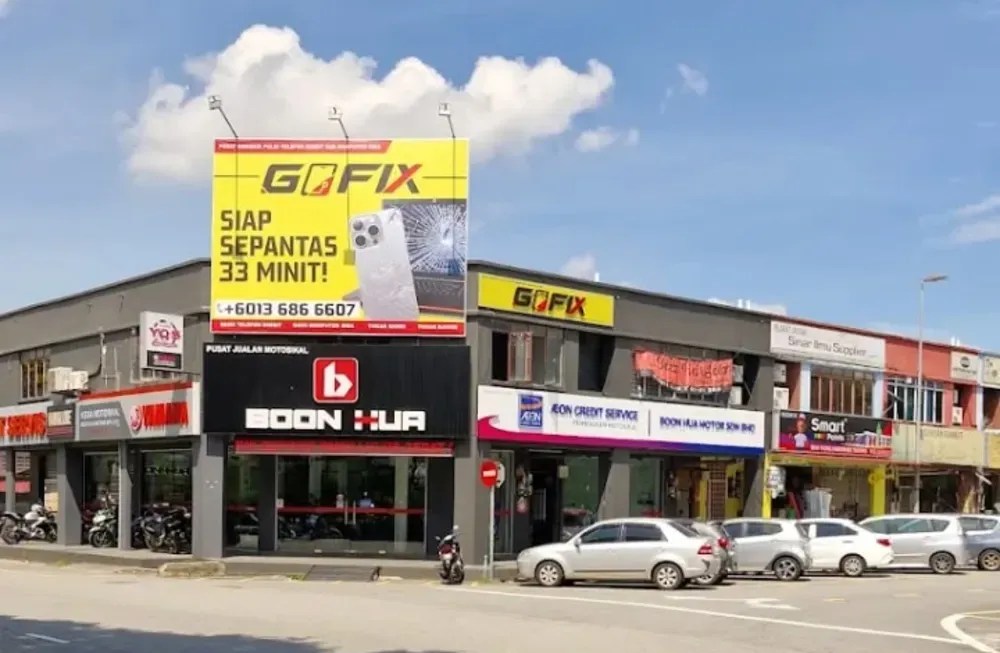 Visual promosi GOFIX Putra Perdana.