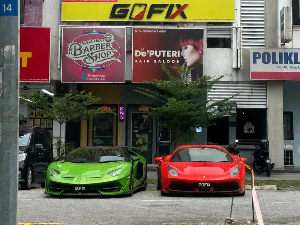 Visual promosi GOFIX Subang Bestari.